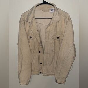 Women’s extra small to small corduroy tan Princess Polly jacket coat boutique